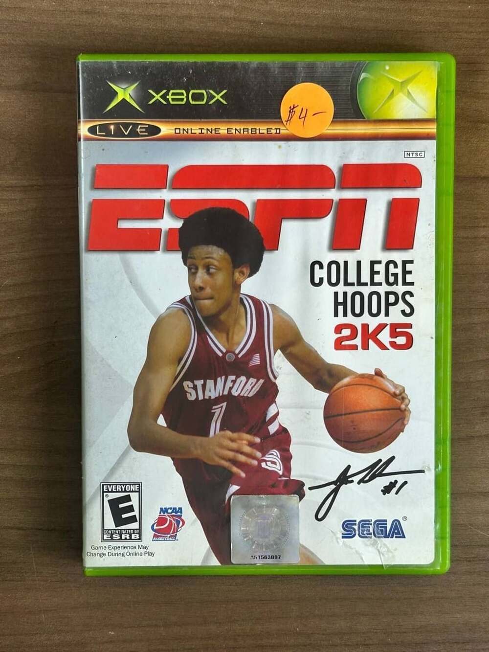 ESPN College Hoops 2K5 Microsoft Xbox 2004 NTSC Disc & Case No Manual